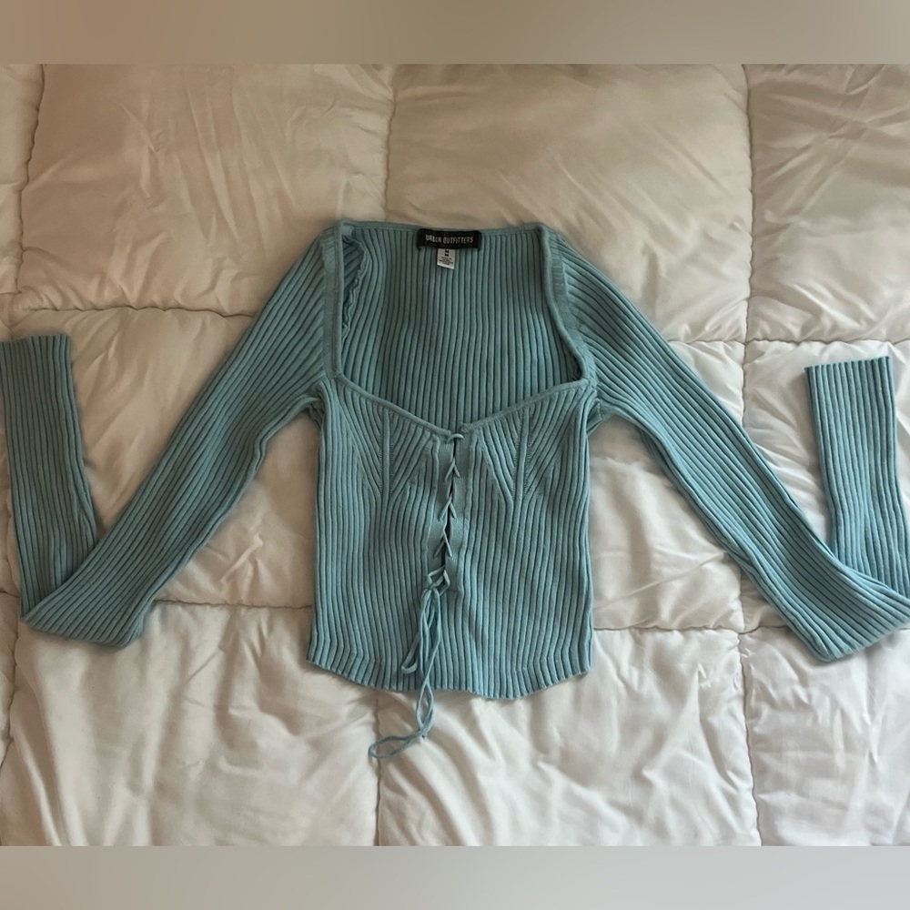 Long Sleeve Cropped Cardigan  | Size M